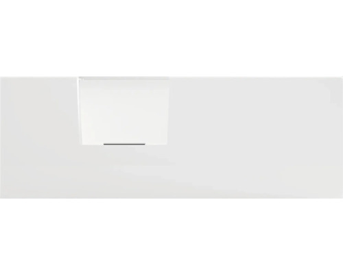 Witte wastafelonderkast voor de badkamer