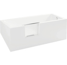 Rechthoekig bad met geïntegreerde baddeur