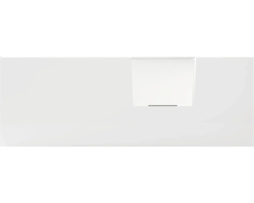 Witte wastafel voor badmeubel