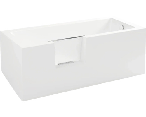 Rechthoekig bad met baddeur voor barrièrevrije toegang