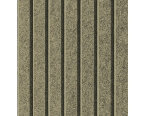 Akoestisch paneel met verticale ribbels voor geluidsabsorptie