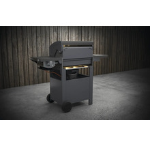 Gasbarbecue met opbergruimte en wielen