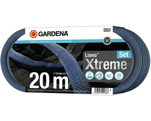 Gardena Liano Xtreme textielslang set, 20 meter