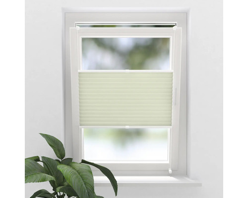 Raam met plisségordijn voor lichtregeling