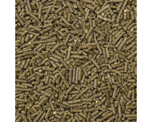 Close-up van konijnenvoerpellets