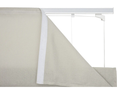 Gordijn met ophangsysteem