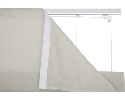 Gordijn met ophangsysteem voor raam