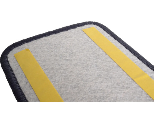 Reinigingspad met klittenbandsluiting voor reinigingsapparatuur