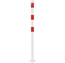 Geleidebaken met waarschuwingsbord