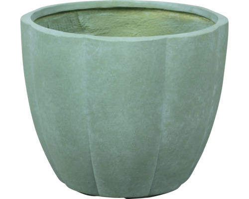 PASSION FOR POTTERY Bloempot Luton Fiberclay groen Ø 23,5 cm H 19,5 cm