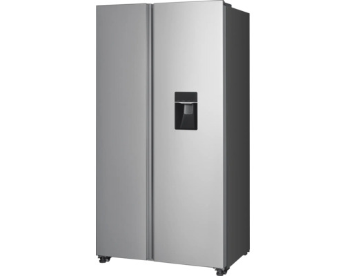 Vrijstaande side-by-side koelkast met waterdispenser