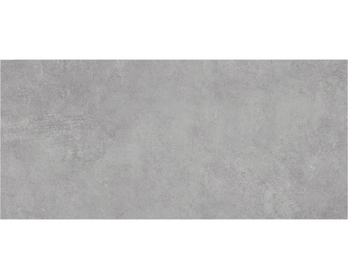 Wand- en vloertegel Brooklyn zilver 30 x 60 cm gerectificeerd Grijze keramische tegel met mat oppervlak