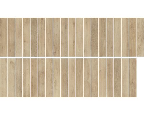 Houttegels met houtlook voor vloerbedekking