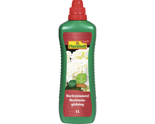 FLORASELF SELECT Hortensia meststof 1 liter Hortensiabemesting in een fles van 1 liter