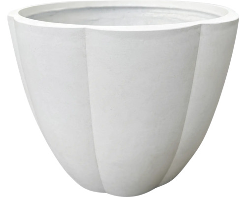 PASSION FOR POTTERY Bloempot Luton Fiberclay wit Ø 43,5 cm H 35,5 cm