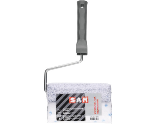 Verfroller met verfrol en handvat