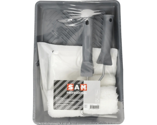 SAM Professional verfrollerset met verfbak en verfrollers