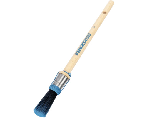 Ronde kwast met houten handvat