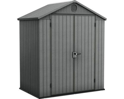 Tuinhuis met dubbele deur voor opslag van tuingereedschap