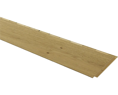Houten parket met kliksysteem voor vloerinstallatie