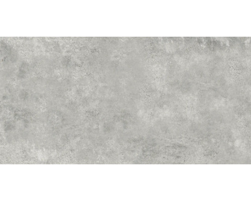 Wand- en vloertegel LONE antraciet 60,5x121 cm gerectificeerd Grijze tegel met betonlook