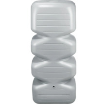 Grijze regenwatertank met meerdere compartimenten.