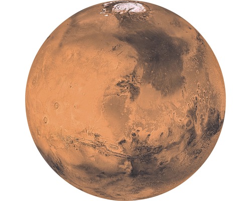 KOMAR Muursticker Dot D1-018 Mars ø 125 cm