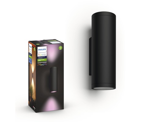 Philips Hue wandlamp met verpakking voor buiten