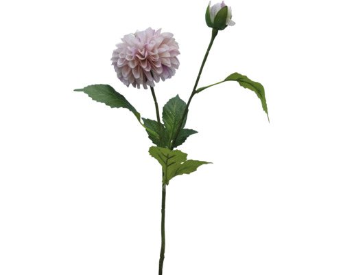 Kunstplant Dahlia wit H 62 cm