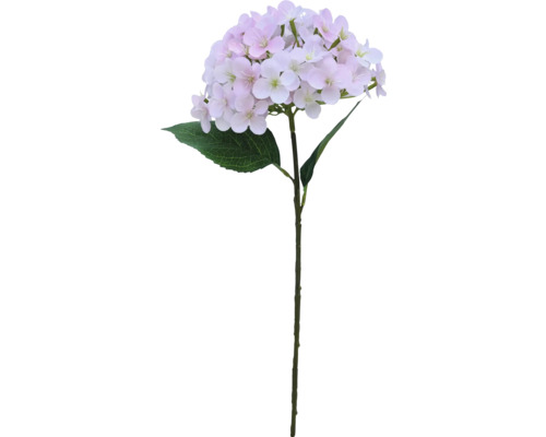 Kunstplant Hortensia roze H 58 cm