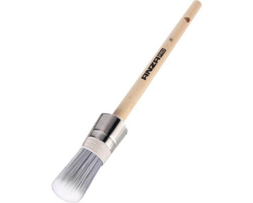 Anza Pro ovale kwast maat 16 met houten handvat en borstelharen