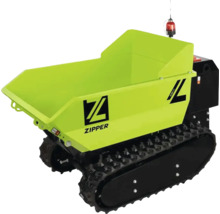 Zipper rupsdumper met bak