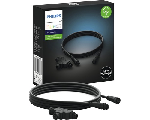 Philips Hue kabelverlenging met stekker en connector voor buiten