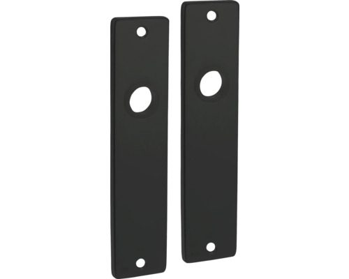 PERTURA Blindschild zwart, 2 stuks