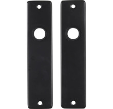 PERTURA Blindschild zwart, 2 stuks