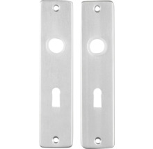 PERTURA Schild met sleutelgat SL56 aluminium F1, 2 stuks