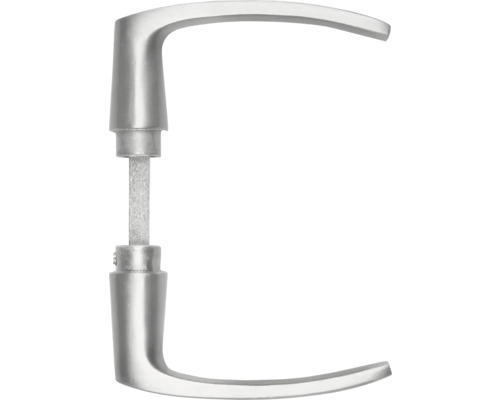 PERTURA Deurkruk paar Blok aluminium F1