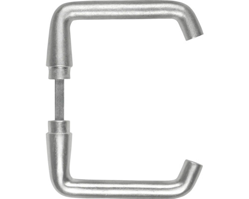 Metalen deurklink in U-vorm
