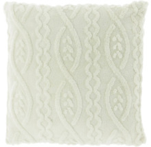Decoratief kussen met kabelpatroon