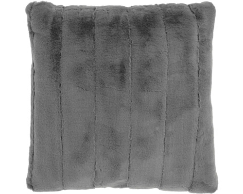 UNIQUE LIVING Kussen Norah strepen dark grey 45x45 cm