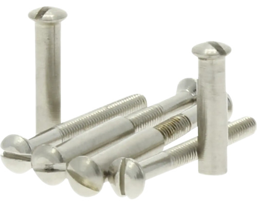 STARX Patentbout M4 x 38 mm zwart, 4 stuks Zes sleufschroeven van metaal