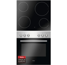 Amica kookset met keramische kookplaat en oven