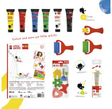 Verf, schilderspapier, verfrollers, penselen en schildergereedschap voor kinderen van Little Artist Kids