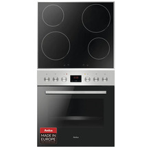 Amica vrijstaand fornuis met keramische kookplaat en oven