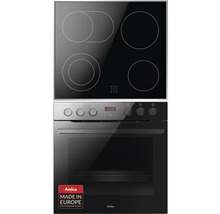 Amica fornuis met keramische kookplaat en oven