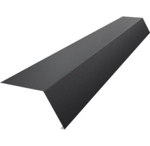 PRECIT Gootslab zonder waterkering voor dakpanplaat, BigStone RAL9005 zwart, 1000x83x65 mm