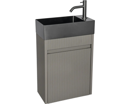 Wastafel met onderkast en kraan