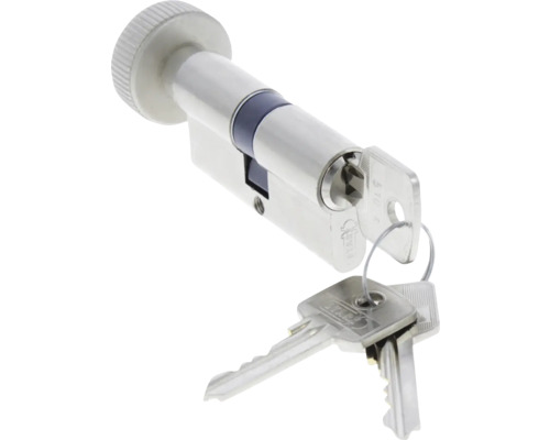 PERTURA Profielcilinder 30-30 met knop zwart