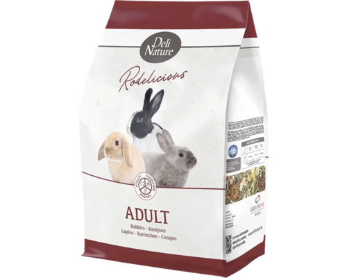 Deli Nature Rodelicious Adult konijnenvoer verpakking