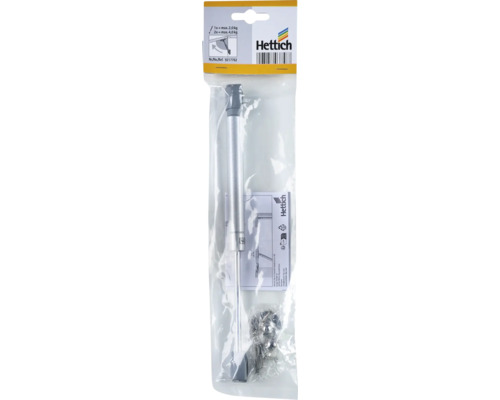 Hettich Logo. Meubelbeslag in transparante verpakking.